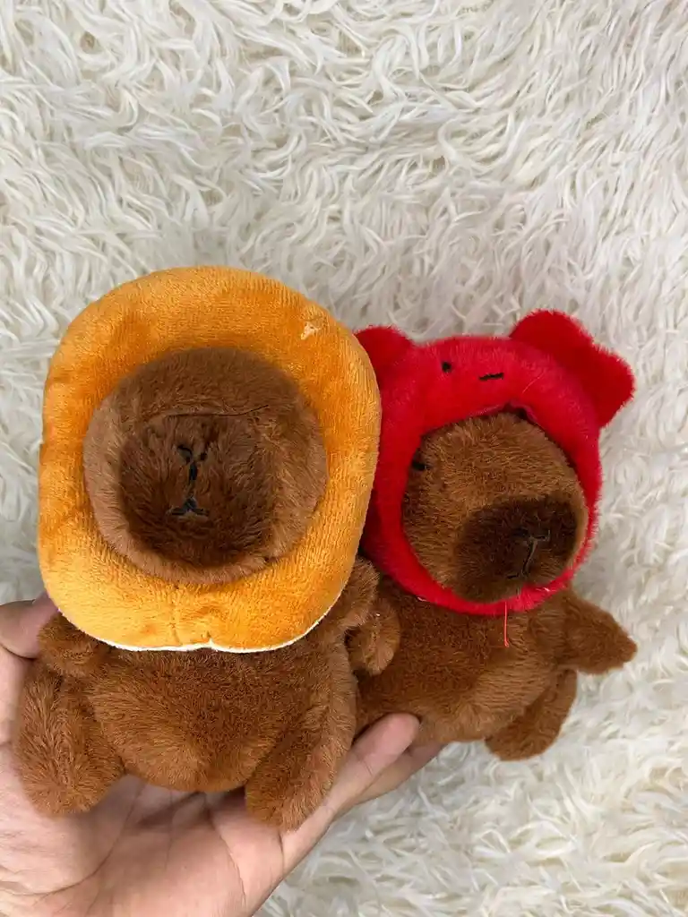 Llaveros De Peluche De Capibara