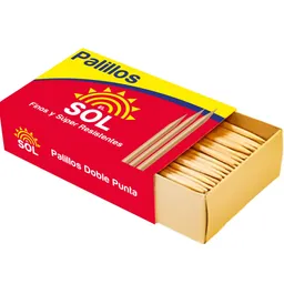 Palillos El Sol 180 Unidades