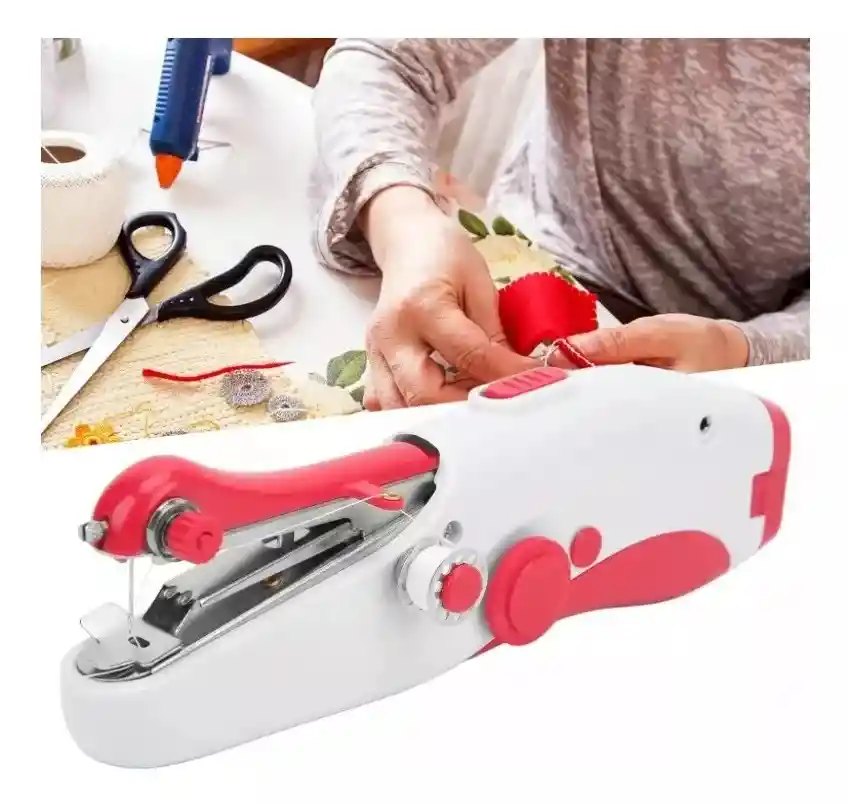 Mini Máquina Coser Portátil De Mano Eléctrica