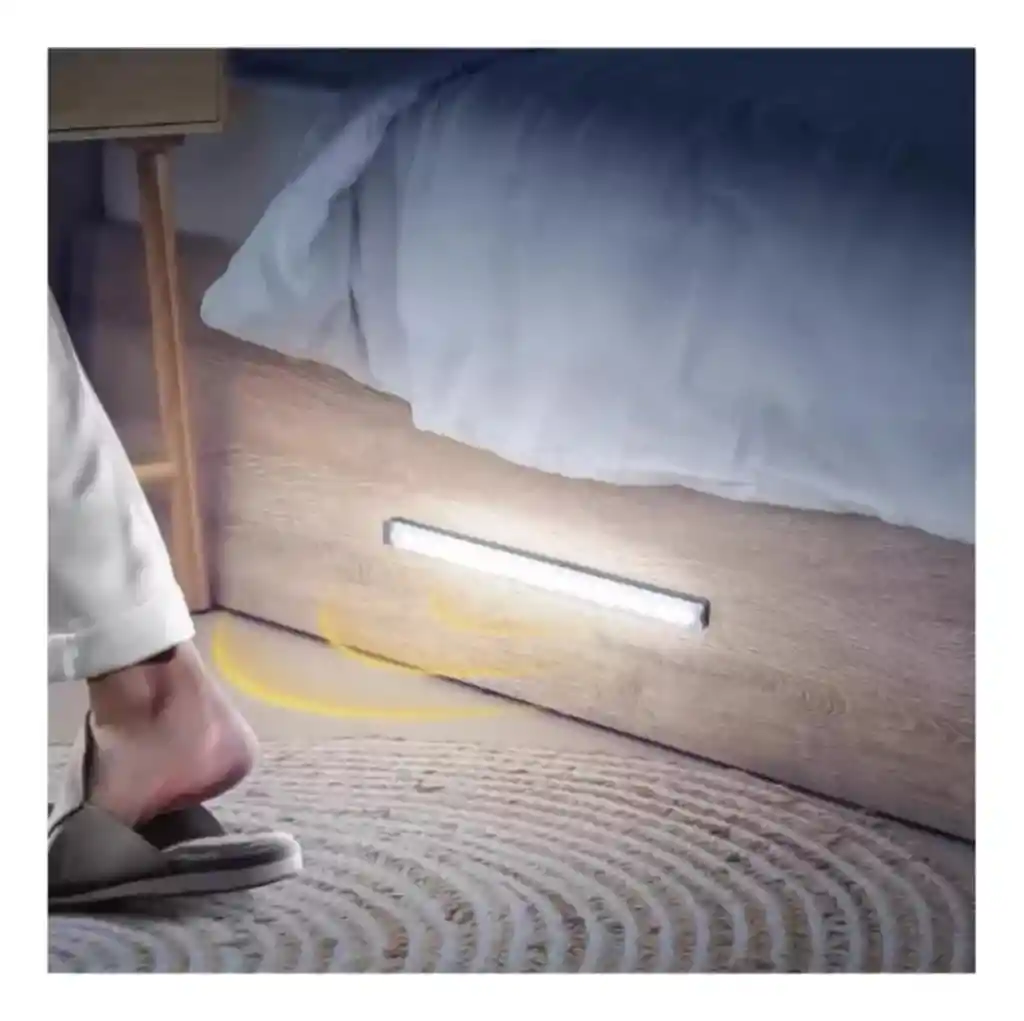 Barra Luz Led Veoquiero 40cm Usb Recargable Con Sensor De Movimiento Bajo Alacena Cocina