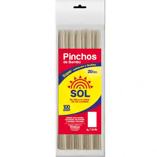 El Sol Palo De Pincho Delgado 20 Cm