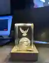 Lampara Cristal Cuadrada