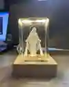 Lampara Cristal Cuadrada