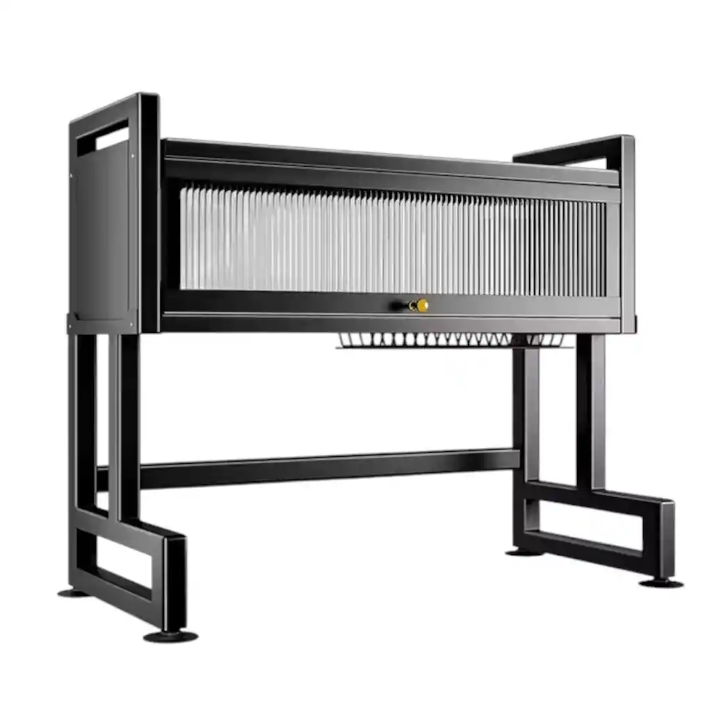 Organizador De Loza Con Tapa Para Cocina Moderna Y Ordenada