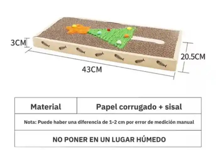 Racador De Carton Para Gato