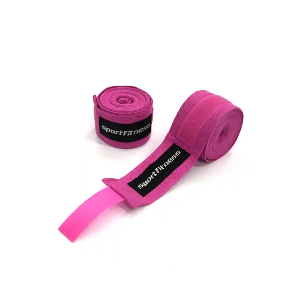 Vendajes Para Boxeo (setx2) Rosado Sportfitness