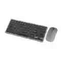 Combo Mini Teclado-mouse Inalámbrico Recargable
