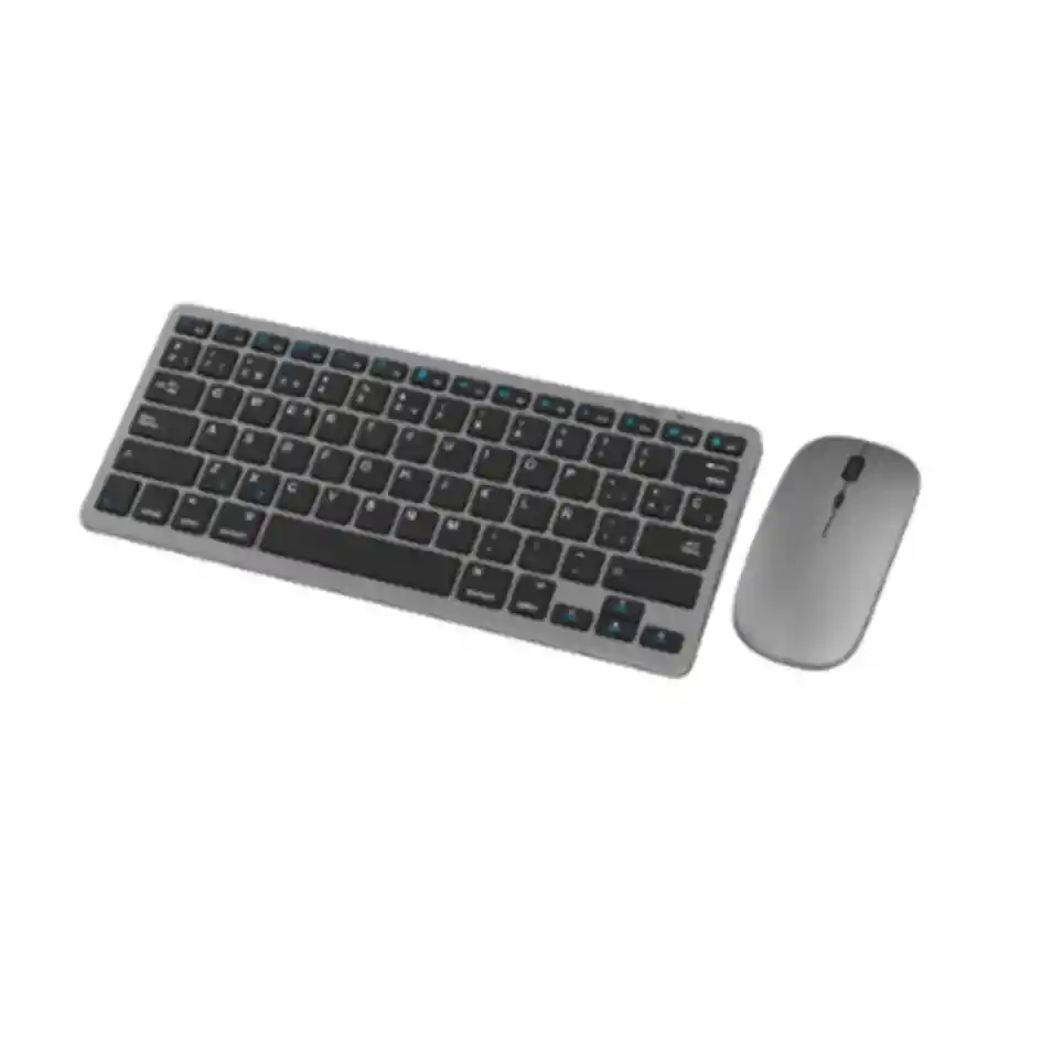 Combo Mini Teclado-mouse Inalámbrico Recargable