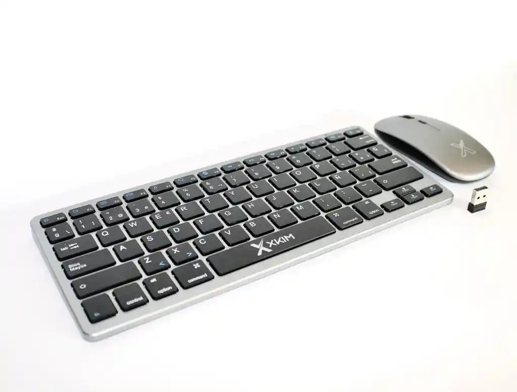 Combo Mini Teclado-mouse Inalámbrico Recargable
