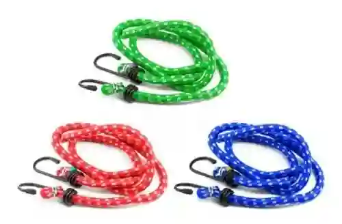Pulpo Elástico Redondo Con Gancho Para Moto, Bicicleta, Etc/unidad