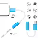 Adaptador De Audio Tipo C A Jack 3.5mm