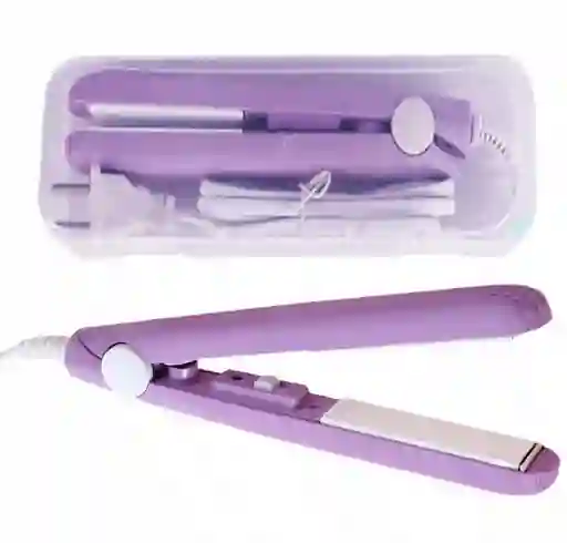 Plancha De Cabello A228 Mini Morado