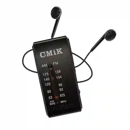 Radio Portatil Am Fm Ideal Para Viajes Y Exteriores