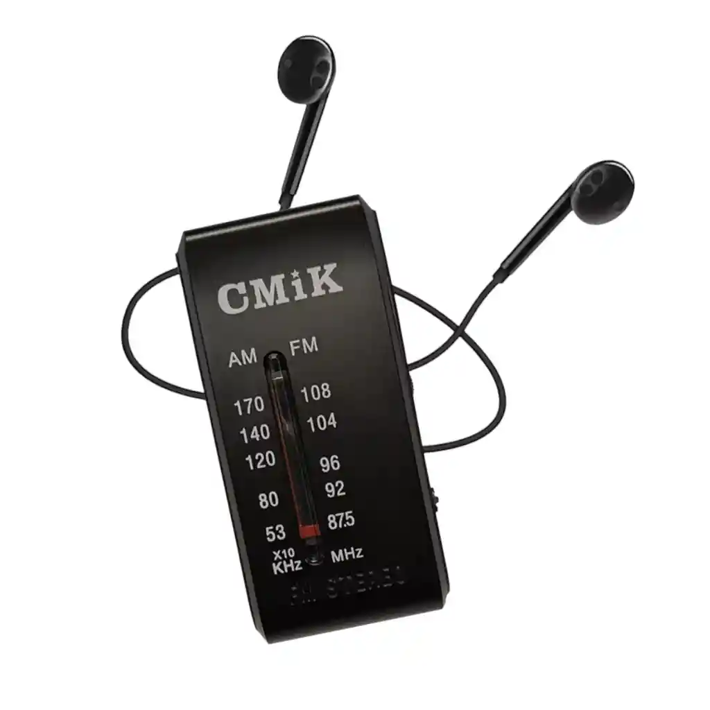 Radio Portatil Am Fm Ideal Para Viajes Y Exteriores