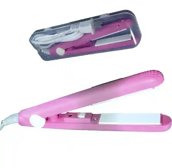 Plancha De Cabello A228 Mini Rosado