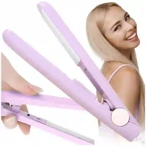 Plancha De Cabello A228 Mini Rosado