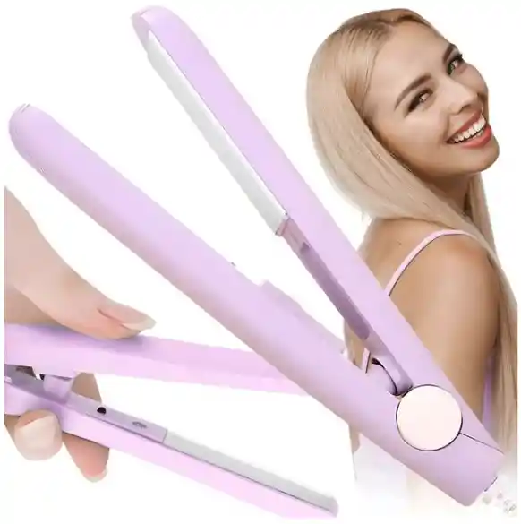 Plancha De Cabello A228 Mini Rosado