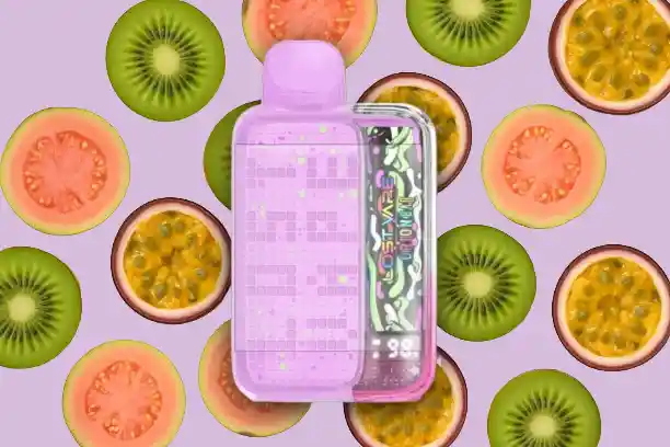 Vape 10.000 Puffs Lost Vape Kiwi Passion Fruit Guava