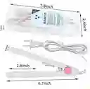 Plancha De Cabello A228 Mini Blanco