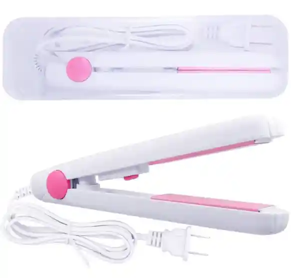 Plancha De Cabello A228 Mini Blanco