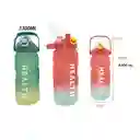 Termos X4 Para Agua Bebidas De Gym Plástico Motivacionales