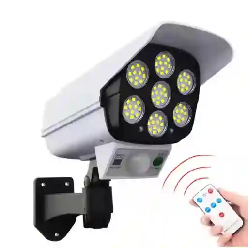 Lampara Solar Exterior Con Control Para Iluminar Tu Hogar