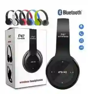 Auriculares Bluetooth P47 Estéreo Sin Cables