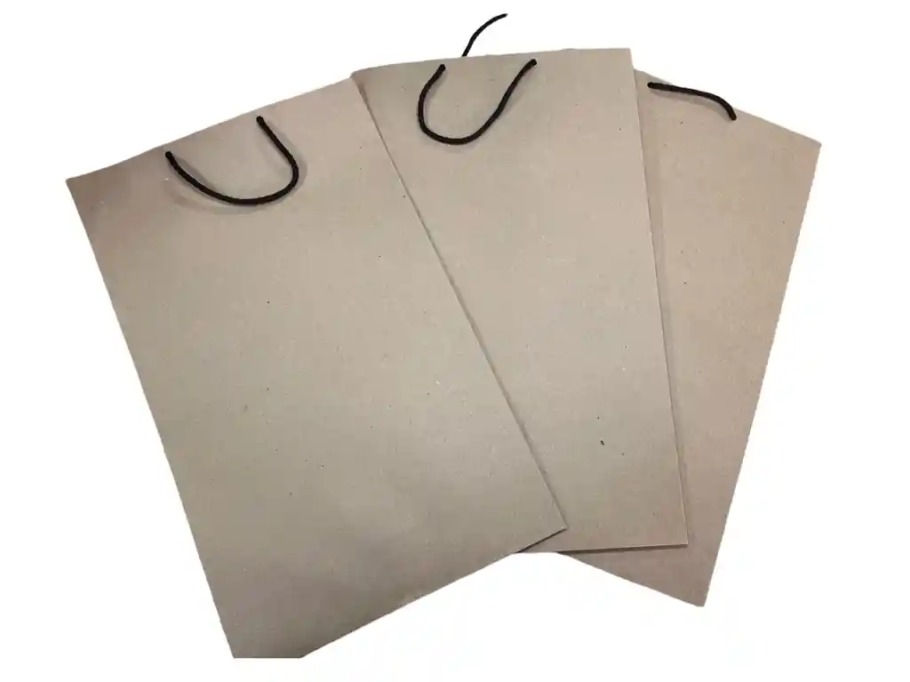 Bolsa De Regalo Kraft Lisa Grande 41x25cm