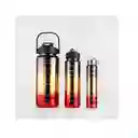 Set De 3 Termos Botella De Agua Motivacional Metalizados