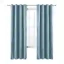 Cortina Blackout 100% 135x220cm Terciopelo Casatua set de 2