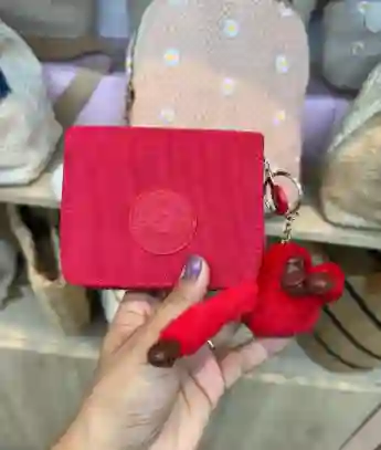 Billetera Kipl Rojo