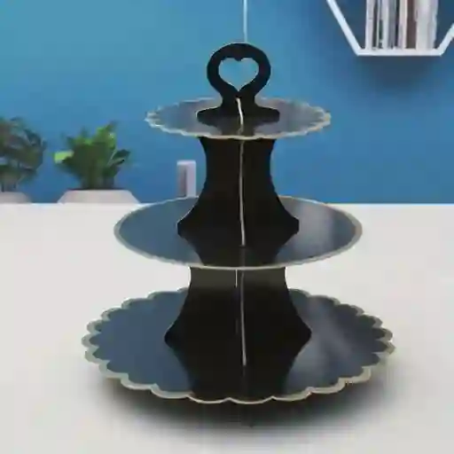 Stand Para Cup Cake Negro