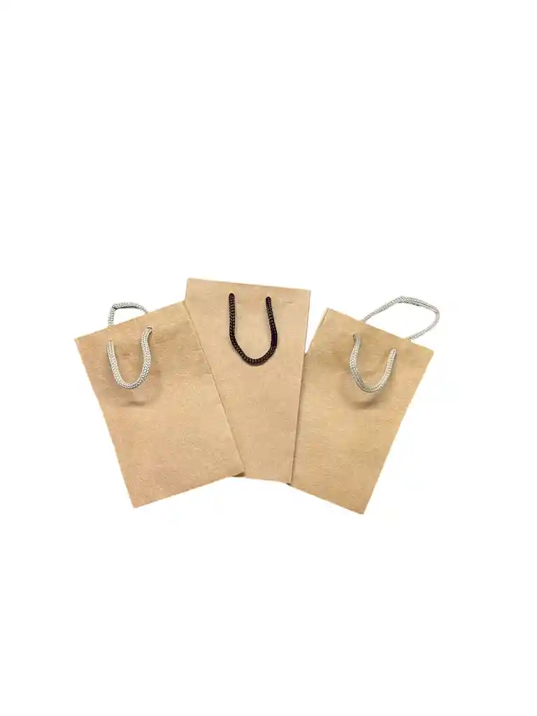 Bolsa De Regalo Kraft Lisa Mini 11x7cm