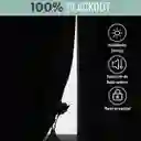 Cortina 100% Blackout Terciopelo Engomada 135x220 casatua x2