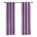 Cortina 100% Blackout Terciopelo Engomada 135x220 casatua x2