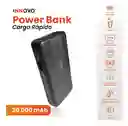 Power Bank Inalámbrica 20.000 Mah Carga Rapida Wireless 30w Innovo 3.0