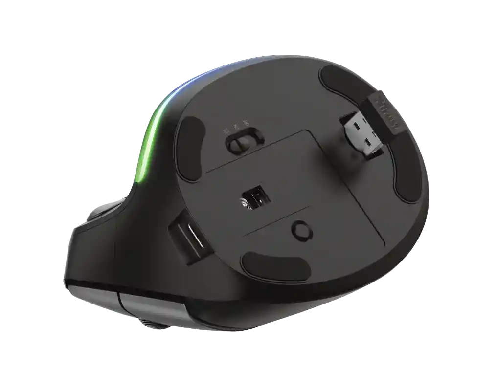 Mouse Trust Bayo Inalambrico Diseño Vertical