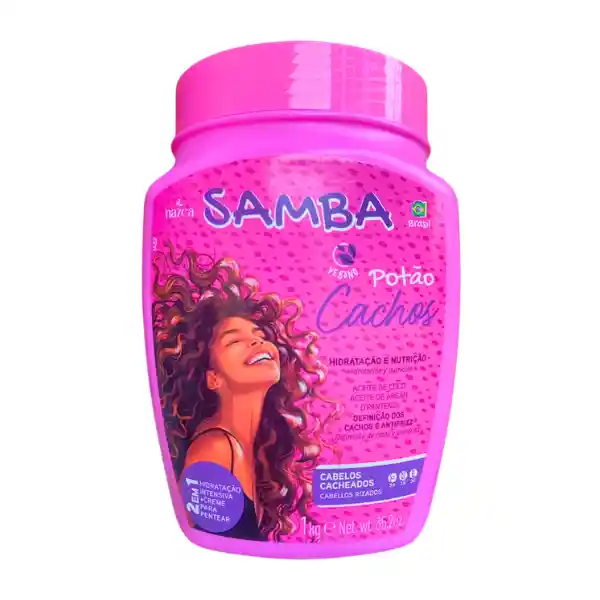 Tratamiento Samba Potao Cachos 2 En 1 Nazca X 1kg