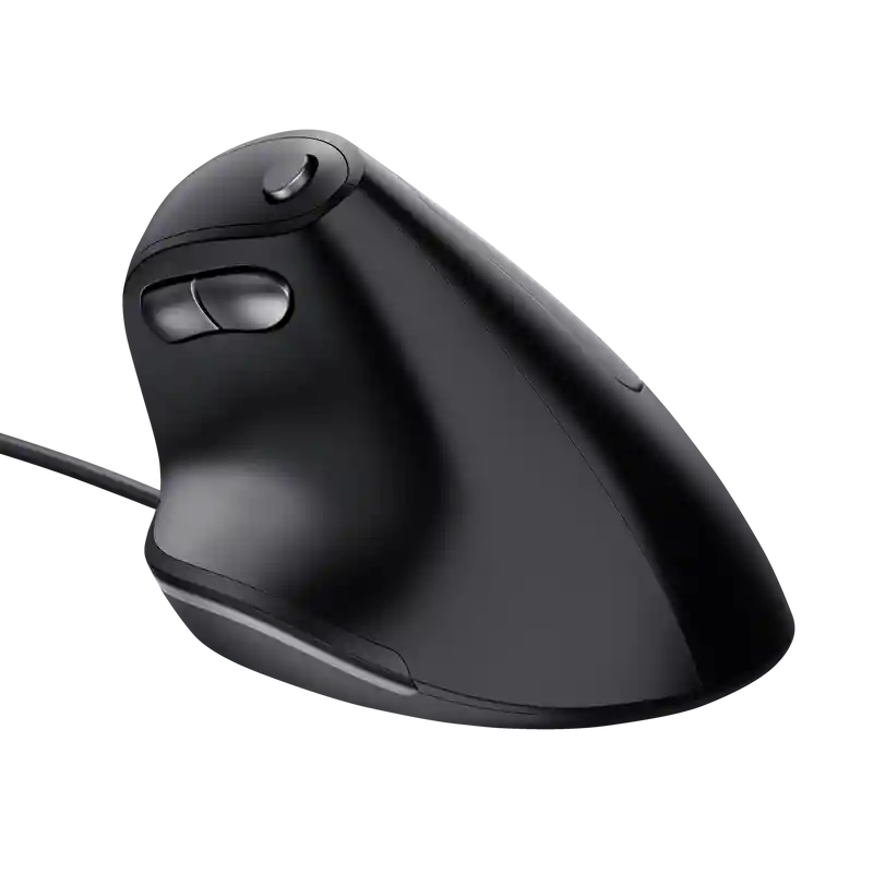 Mouse Trust Bayo Alámbrico Diseño Vertical
