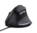 Mouse Trust Bayo Alámbrico Diseño Vertical