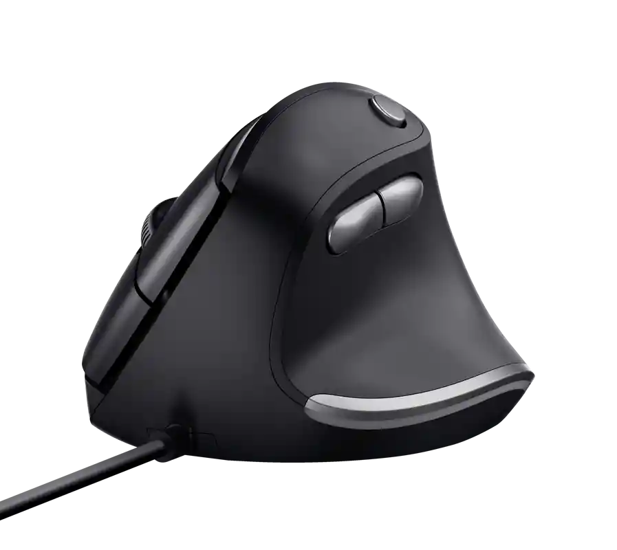 Mouse Trust Bayo Alámbrico Diseño Vertical