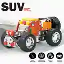 Kit Juguete De Armar: Campero Metalico 4x4 125 Piezas
