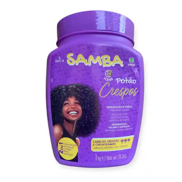 Tratamiento Samba Potao Crespos 2 En 1 Nazca X 1kg