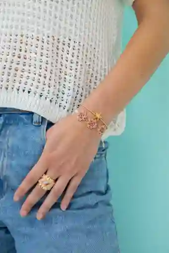 Pulsera Tejida Zinnia