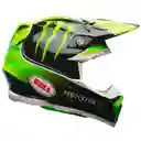 Casco Moto Cross Bell Moto-9 Fibra Carbono Tomac Monster Disponible Talla Xl