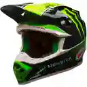 Casco Moto Cross Bell Moto-9 Fibra Carbono Tomac Monster Disponible Talla Xl