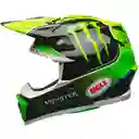 Casco Moto Cross Bell Moto-9 Fibra Carbono Tomac Monster Disponible Talla Xl