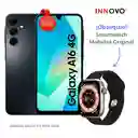 Celular Samsung Galaxy A16 256 Gb 8 Ram + Smartwatch Mobulaa Original
