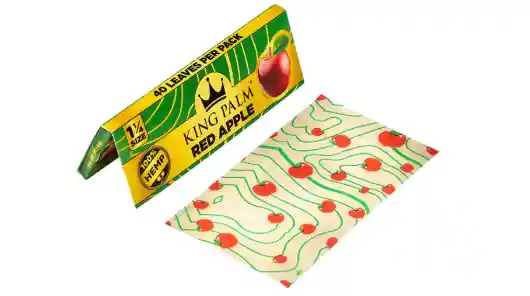 Papel De Liar De Cáñamo - Tamaño 1 1/4 Red Apple