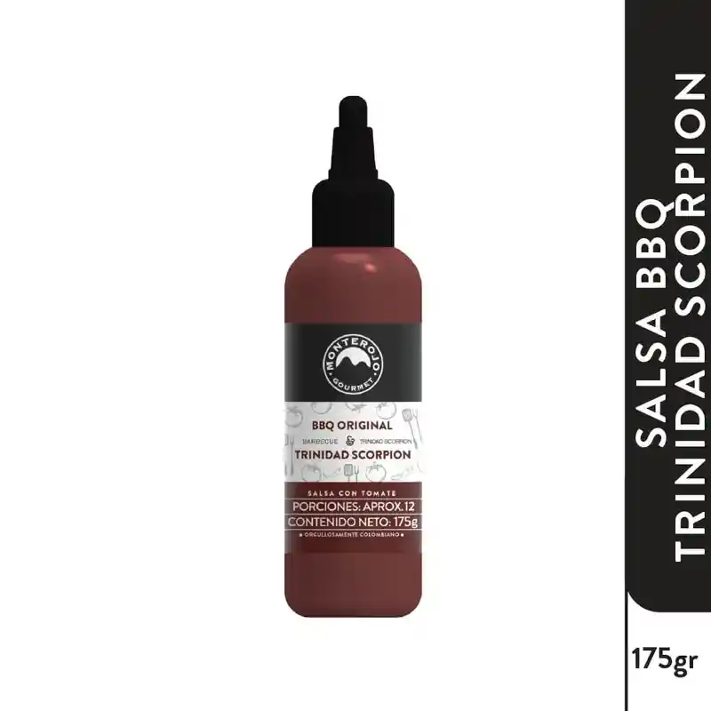Salsa Bbq Picante Monterojo 165 Ml